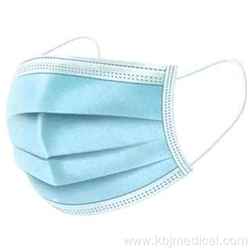 Disposable Medical Face Masks with Knitted Earloops